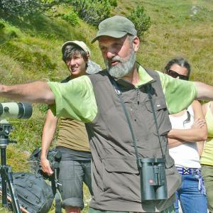 Klaus Robin beteiligte sich bereits 1978 an einem von der IUCN einberufenen Expertentreffen, das das alpenweite Wiederansiedlungsprojekt begründete. Als ehemaliger Direktor des Schweizer Nationalparks und als langjähriger Stiftungsrat spielte er stets eine zentrale Rolle in unserem Projekt. (c) Roland Graf